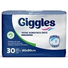 Gıggles Yatak Koruyucu Örtü 60X90 30 Luk Paket