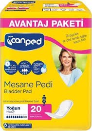 Canped Mesane Pedi Avantaj Paket Large 20 lik pkt (4x20=80 adet)