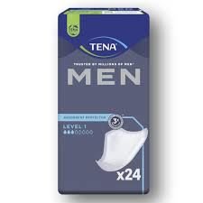 Tena Mesane Pedi Men Level 1  24 lü paket (6x24=144 adet)