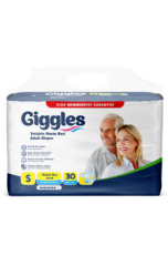 Giggles Belbantlı Hasta Alt Bezi Small (Küçük) 30 Luk Pk (4*30=120 adet)