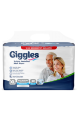 Giggles Belbantlı Hasta Alt Bezi Xlarge 30 Luk Pk (4*30=120 adet)