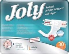 Joly Belbantlı Hasta Alt Bezi Large 30 Luk Paket