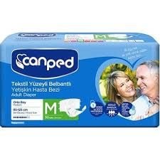 Canped Belbantlı Hasta Alt Bezi Medıum 30 luk pkt (2*30=60 adet)