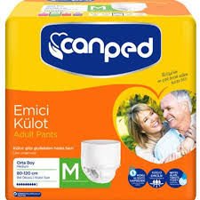 Canped Külotlu Hasta Bezi Medıum 30 Luk Pk (2*30=60 adet)
