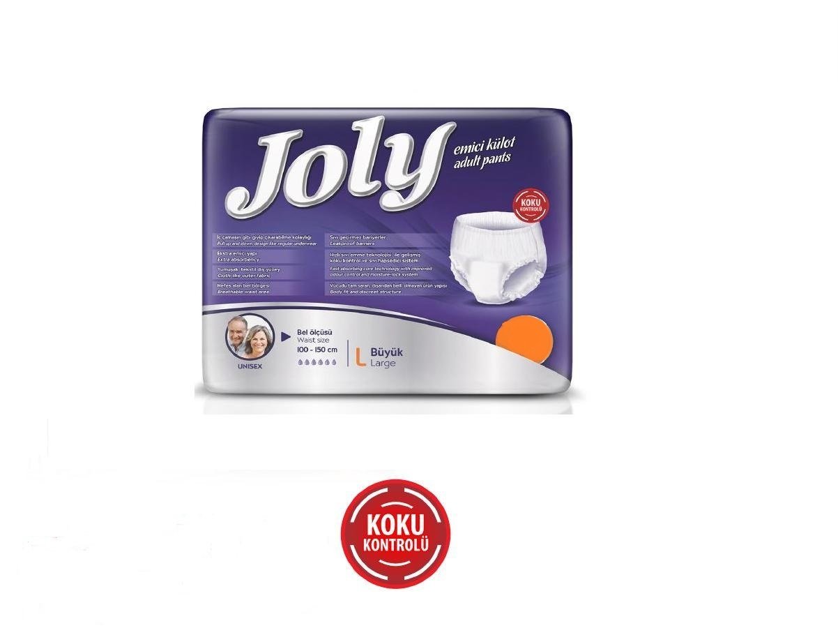JOLY EMİCİ KÜLOT LARGE (BÜYÜK) 8'LİK PAKET