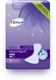 TENA LADY MAXİ NİGHT KADIN MESANE PEDİ